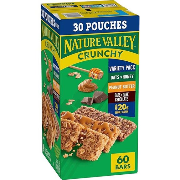 Nature Valley Crunchy Granola Bars Value Pack 60 ct 44.7 oz
